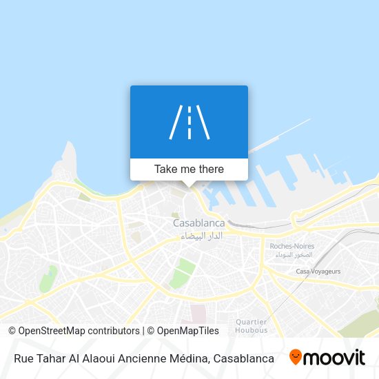 Rue Tahar Al Alaoui Ancienne Médina map