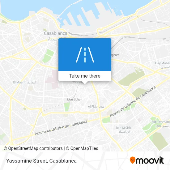 Yassamine Street map