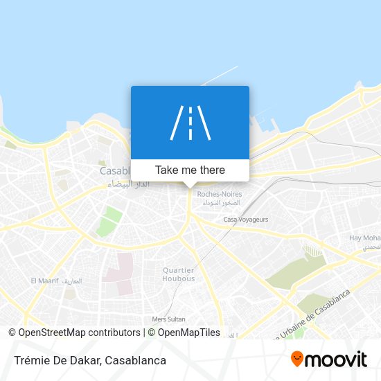 Trémie De Dakar map
