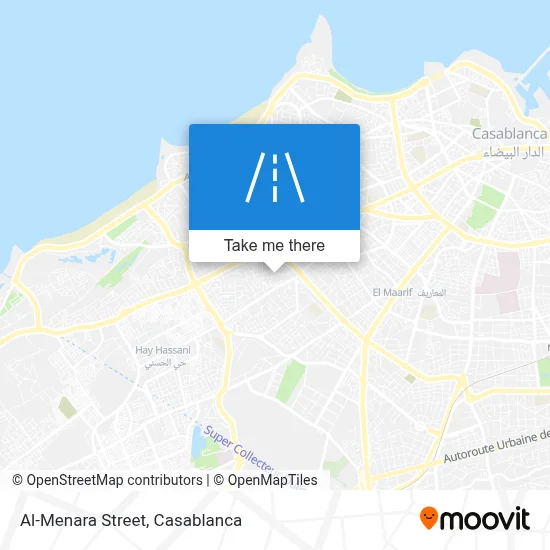 Al-Menara Street map
