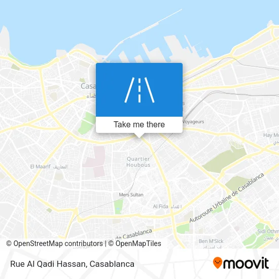 Rue Al Qadi Hassan map