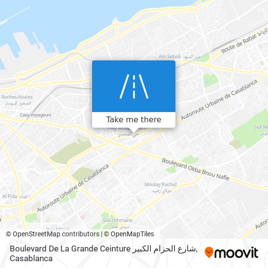 Boulevard De La Grande Ceinture شارع الحزام الكبير plan