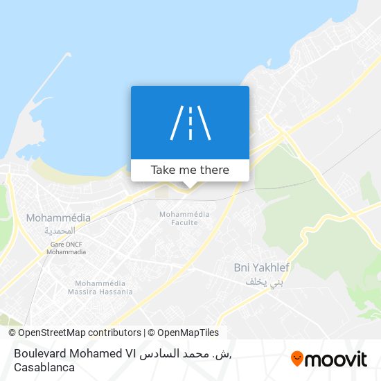 Boulevard Mohamed VI ش. محمد السادس map