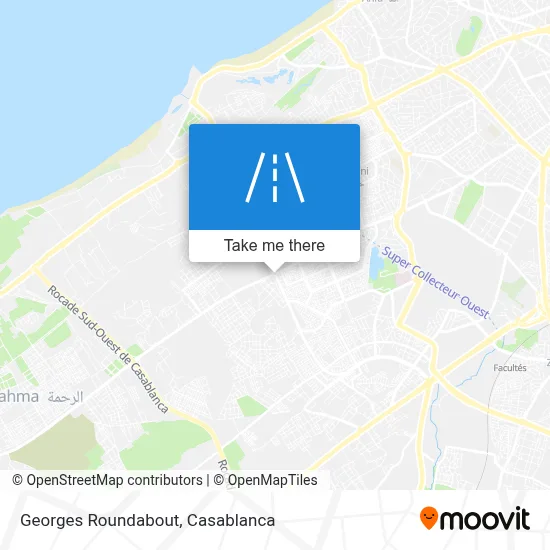 Georges Roundabout map