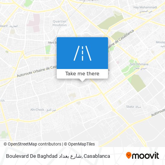 Boulevard De Baghdad شارع بغداد map
