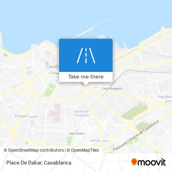 Place De Dakar plan