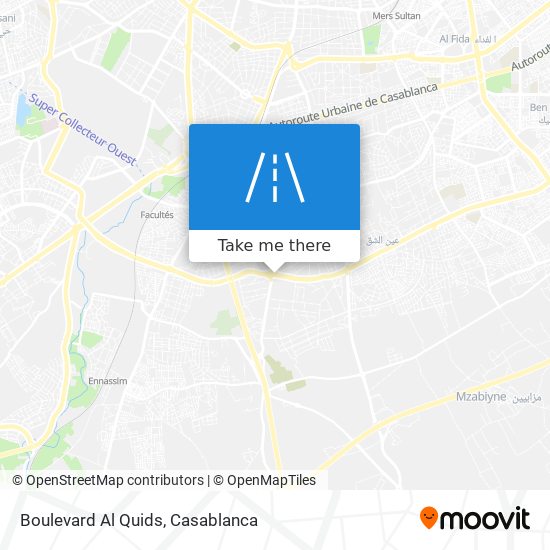 Boulevard Al Quids map