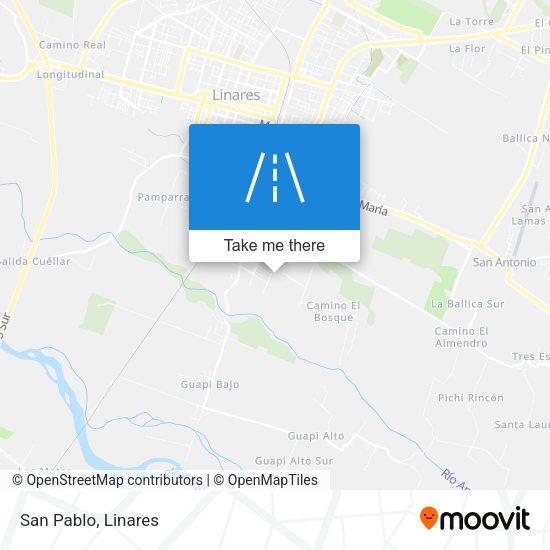 Mapa de San Pablo