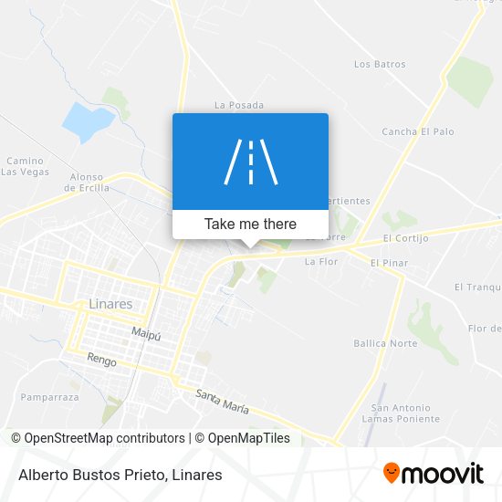 Alberto Bustos Prieto map