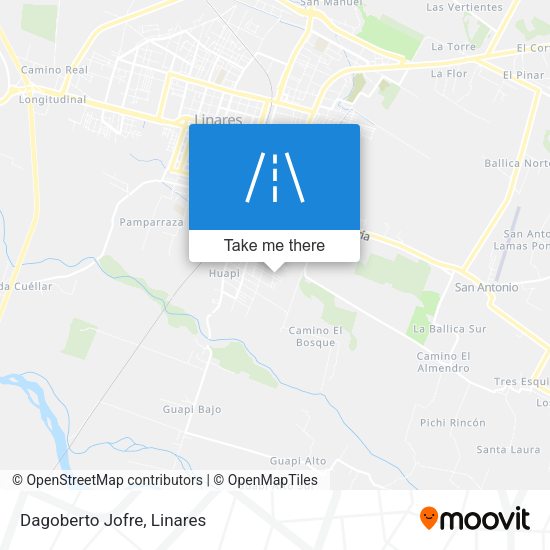 Mapa de Dagoberto Jofre