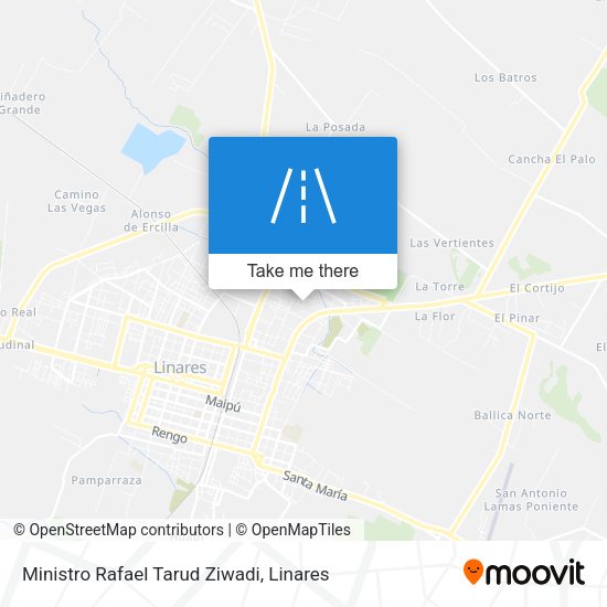 Ministro Rafael Tarud Ziwadi map