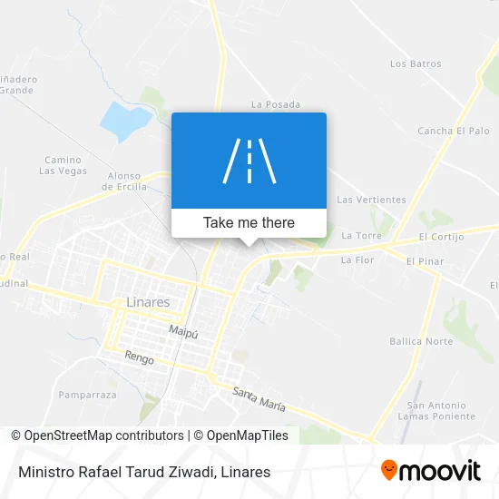 Ministro Rafael Tarud Ziwadi map