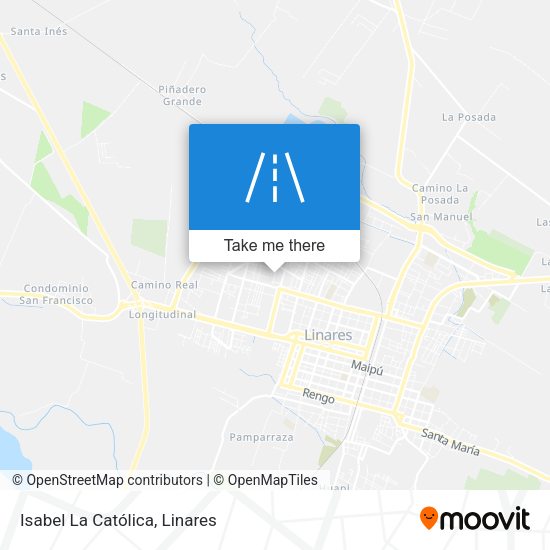 Isabel La Católica map