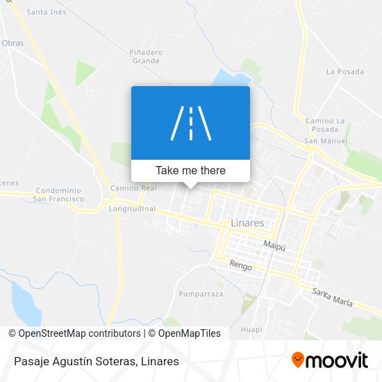 Pasaje Agustín Soteras map