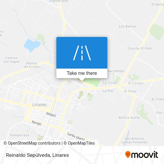 Mapa de Reinaldo Sepúlveda