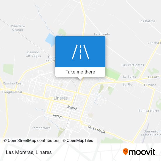 Mapa de Las Moreras