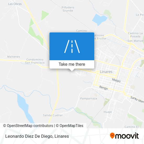 Mapa de Leonardo Diez De Diego