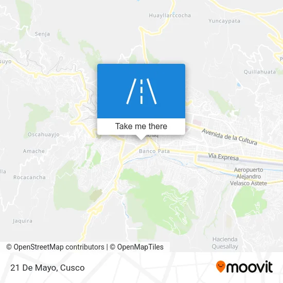 Mapa de 21 De Mayo