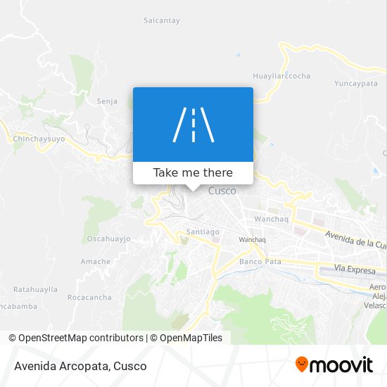 Avenida Arcopata map