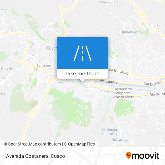 Avenida Costanera map