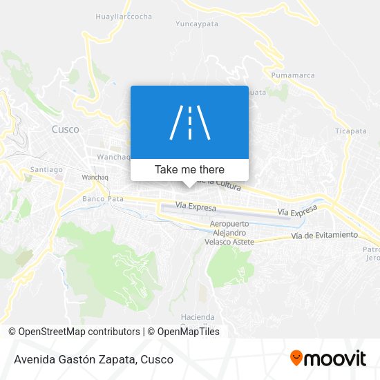 Avenida Gastón Zapata map