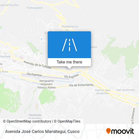 Mapa de Avenida José Carlos Mariátegui