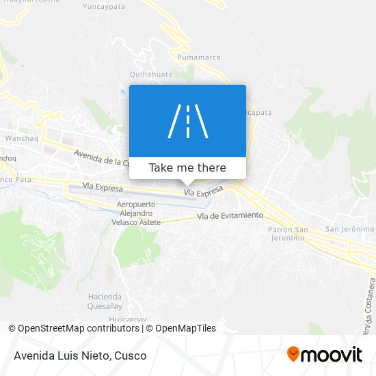 Avenida Luis Nieto map