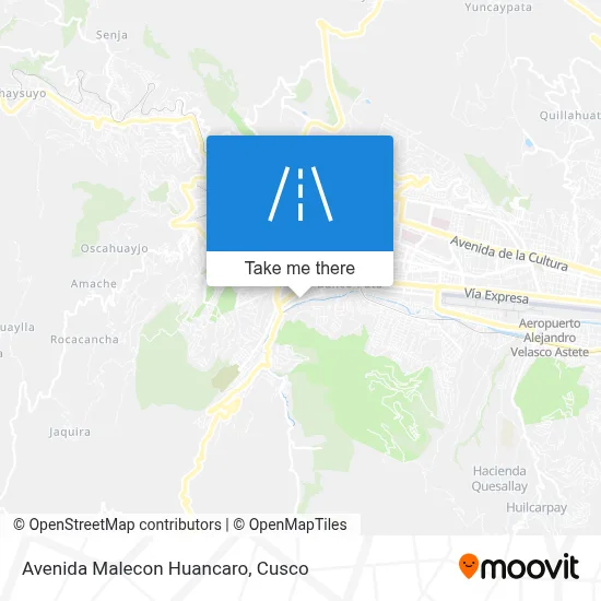Mapa de Avenida Malecon Huancaro