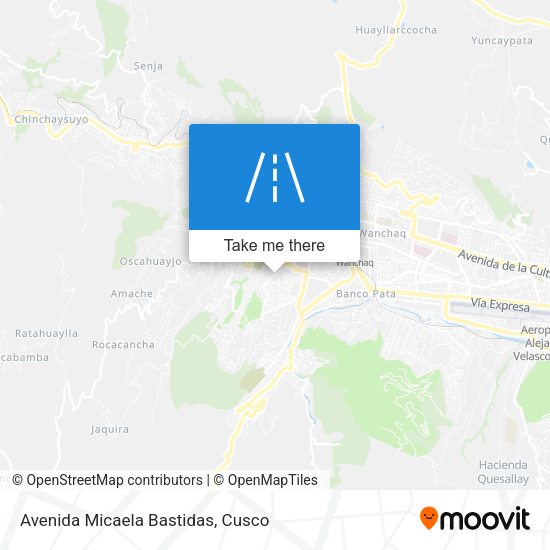 Avenida Micaela Bastidas map