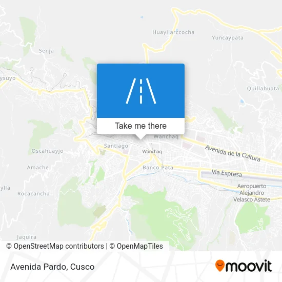 Mapa de Avenida Pardo