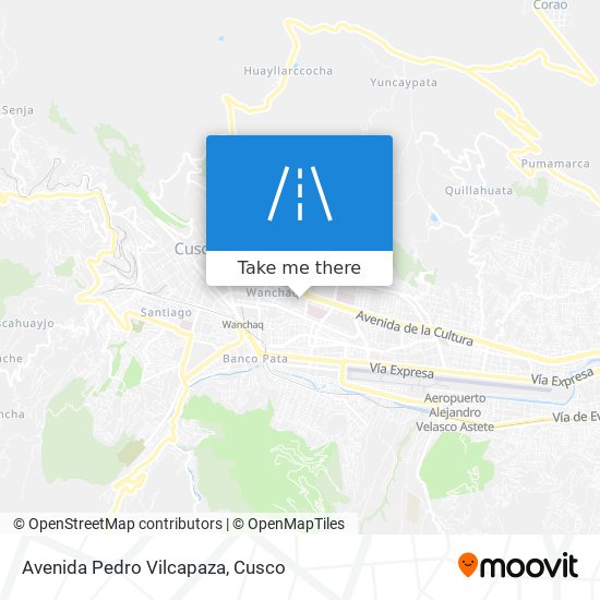 Mapa de Avenida Pedro Vilcapaza