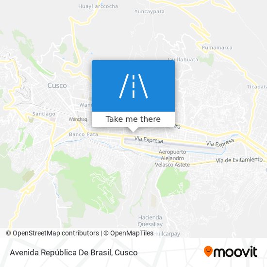 Avenida República De Brasil map