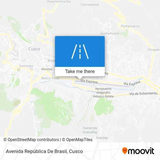 Avenida República De Brasil map