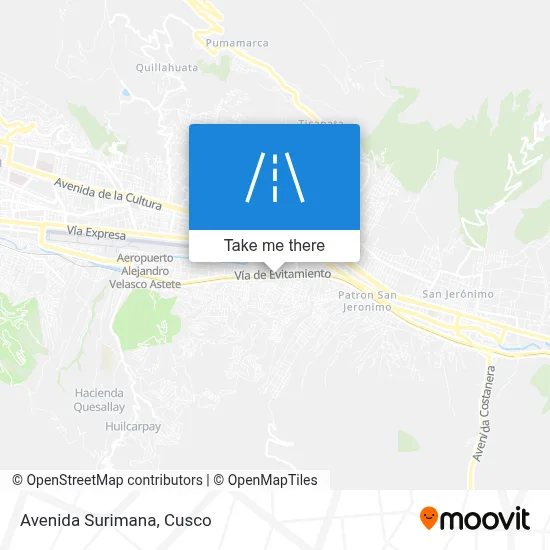 Avenida Surimana map