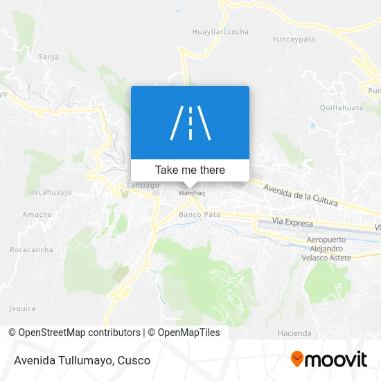 Avenida Tullumayo map