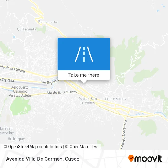 Mapa de Avenida Villa De Carmen