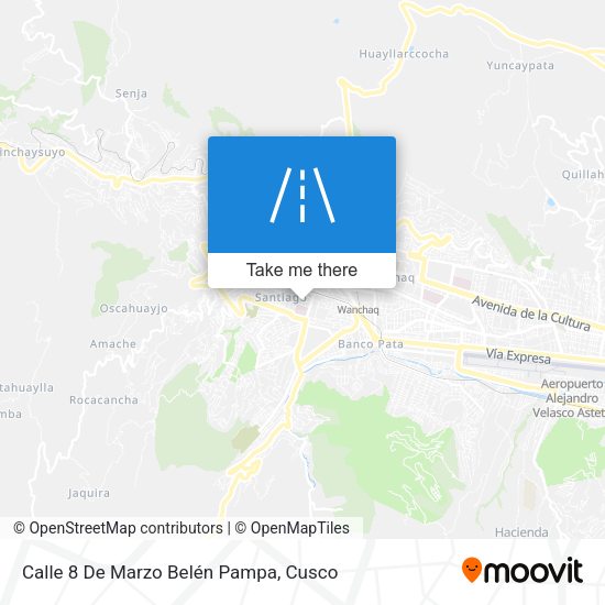 Calle 8 De Marzo Belén Pampa map