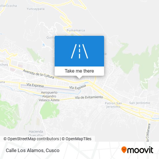 Mapa de Calle Los Alamos