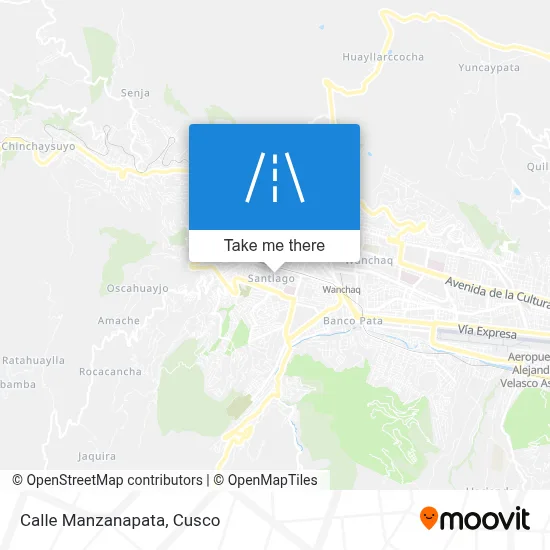 Mapa de Calle Manzanapata