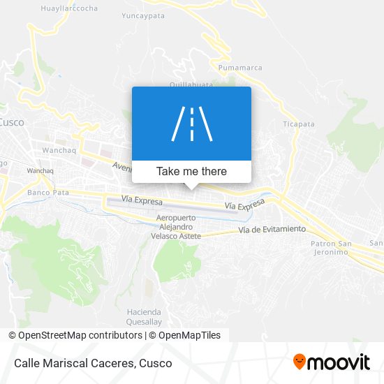 Calle Mariscal Caceres map