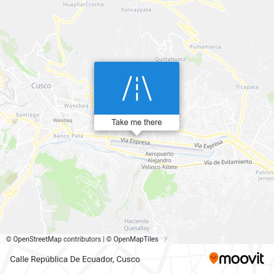 Calle República De Ecuador map