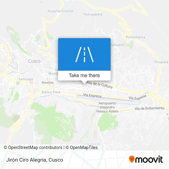 Jirón Ciro Alegría map