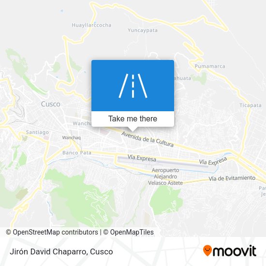 Mapa de Jirón David Chaparro