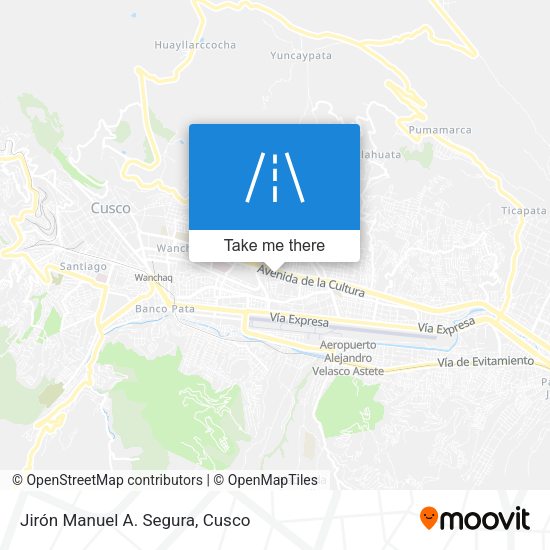 Jirón Manuel A. Segura map