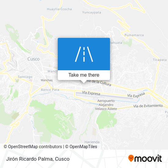 Mapa de Jirón Ricardo Palma