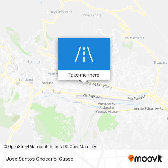 Mapa de José Santos Chocano