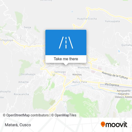 Mapa de Matará