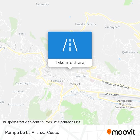 Pampa De La Alianza map