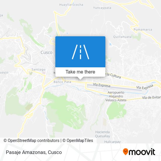 Mapa de Pasaje Amazonas