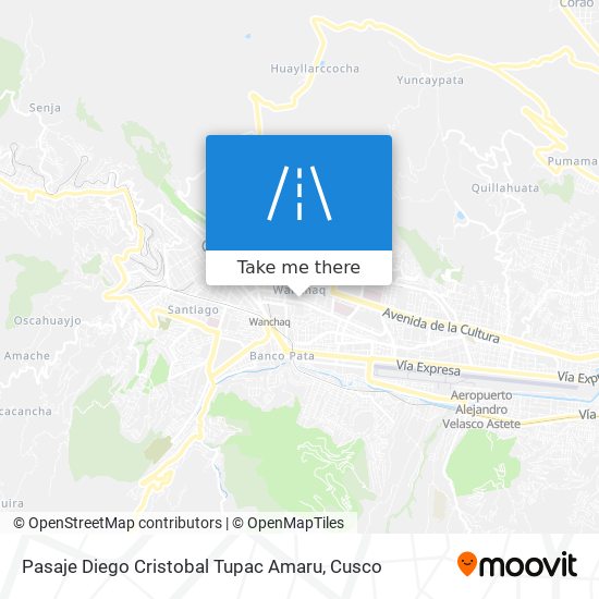 Pasaje Diego Cristobal Tupac Amaru map